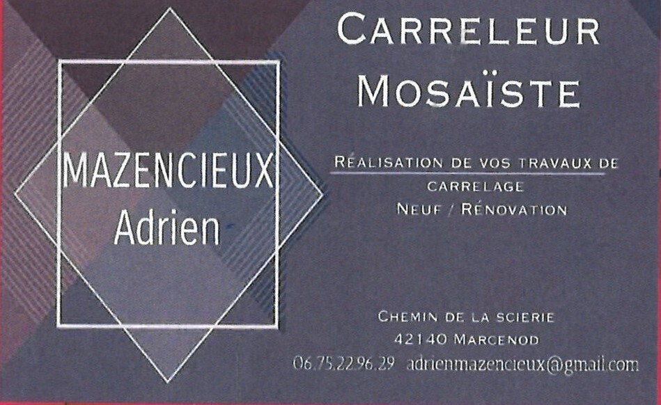 carte Mazencieux Adrien