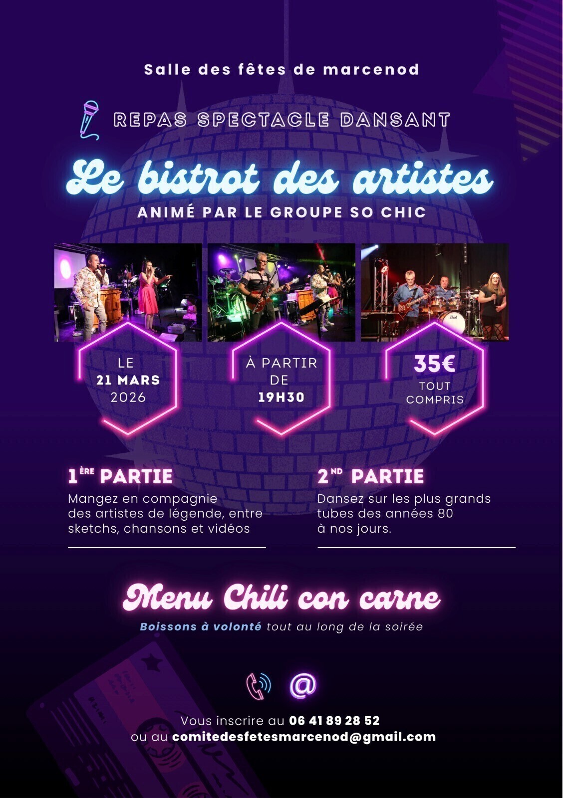 repas dansant Comité