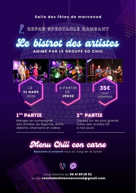 repas dansant Comité